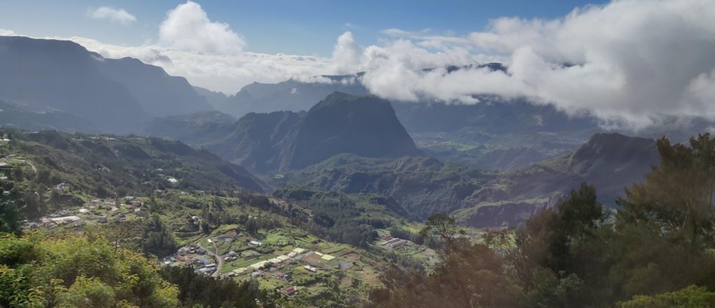 The Cirque de Mafate, a volcanic caldera on Réunion Island, site of the ISland Biology 2019 Conference